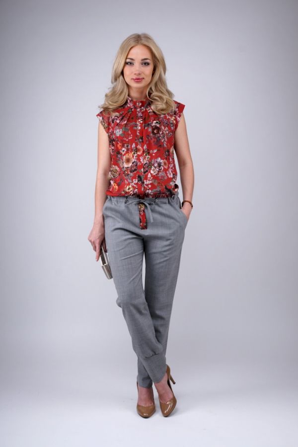 Оригинальный двухцветный комбинезон от Olga Melukova