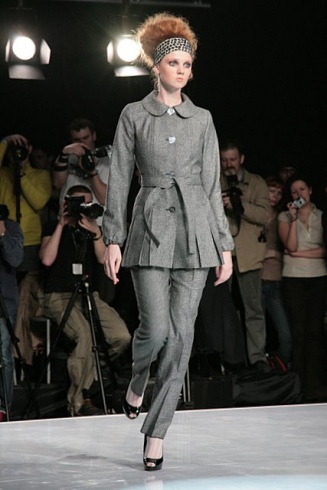 Пальто со складками