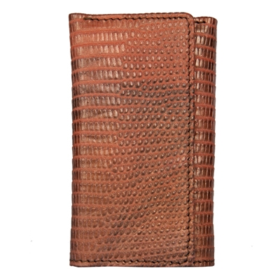 Красивая ключница из кожи ящерицы