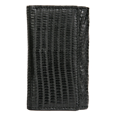 Практичная и стильная ключница из кожи ящерицы