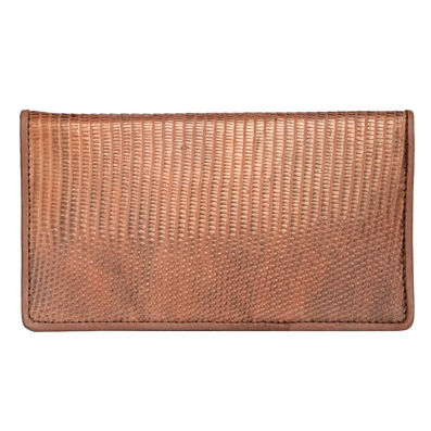 Модное женское портмоне из кожи ящерицы