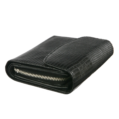 Классический кошелек из кожи ящерицы