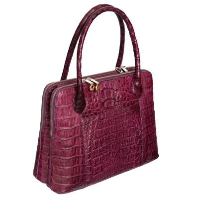 Эксклюзивная сумка из кожи крокодила
