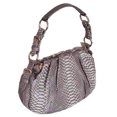 Уникальная сумка из кожи питона