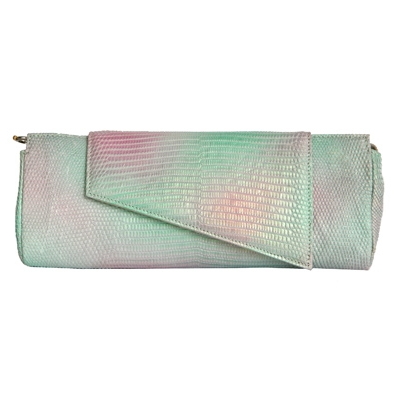 Свадебная сумочка из кожи ящерицы