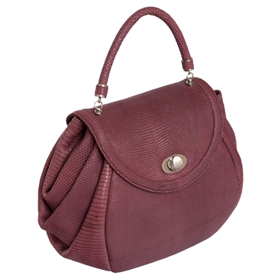 Стильная женская сумка из кожи ящерицы