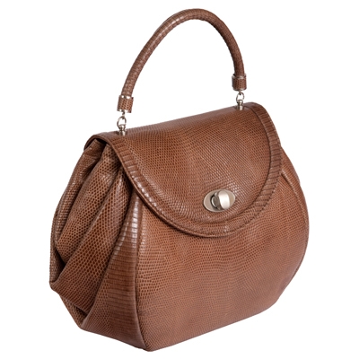 Великолепная вечерняя сумочка из кожи ящерицы