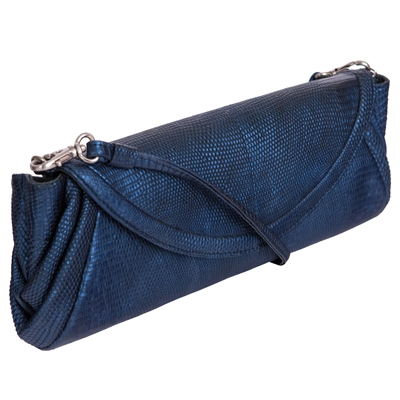 Маленькая вечерняя сумочка из кожи ящерицы