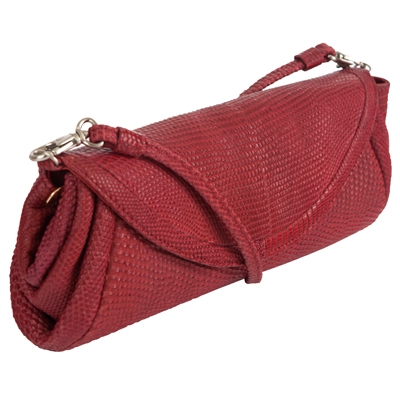 Маленькая вечерняя сумочка из кожи ящерицы