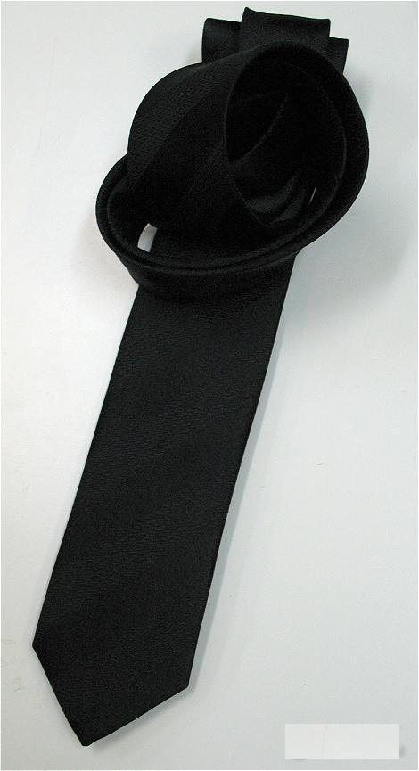 Галстук мужской "селедка" черный