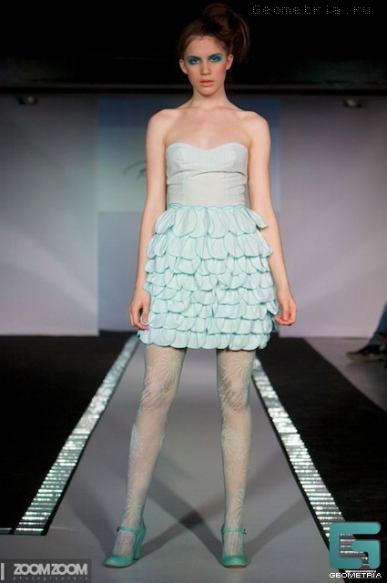 Платье с "лепестками"