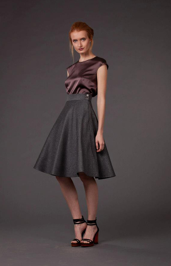 Изысканная шелковая блуза