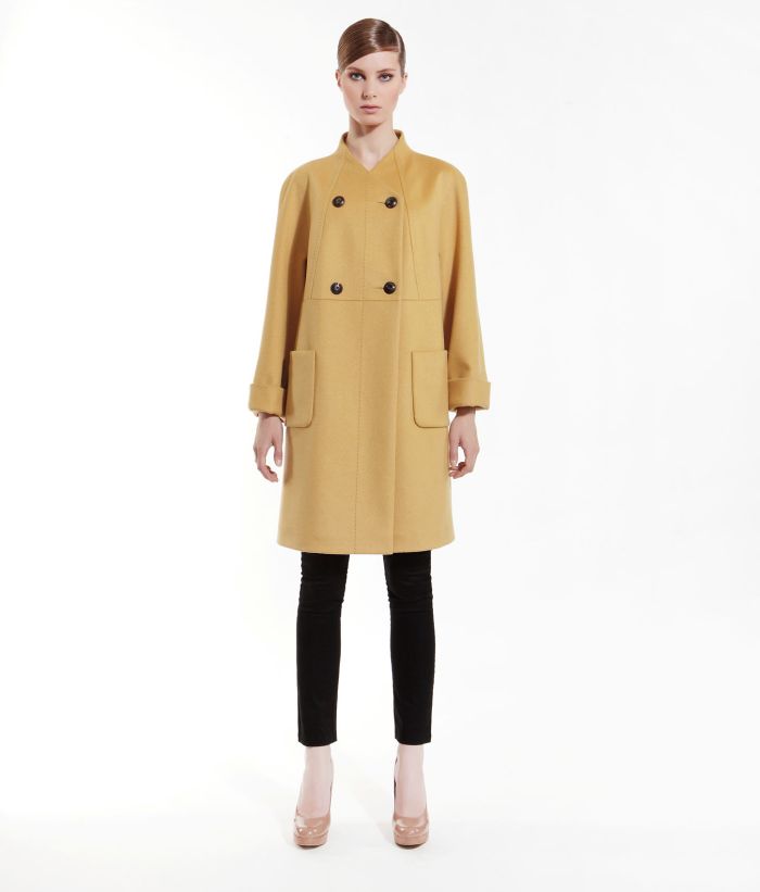 Романтичное пальто на кокетке