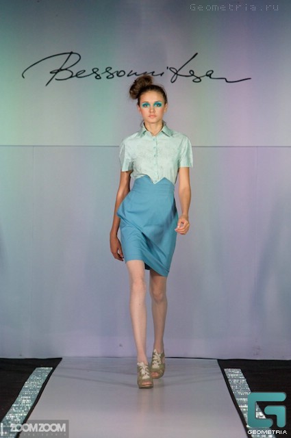 Юбка с завышенной талией