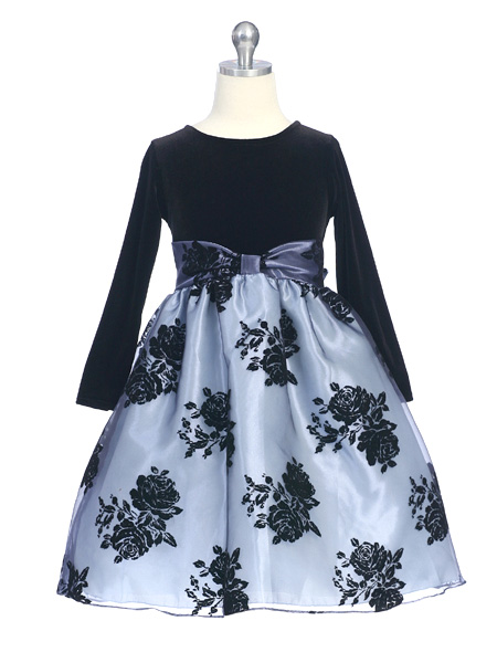 Платье нарядное детское Господарочка синее