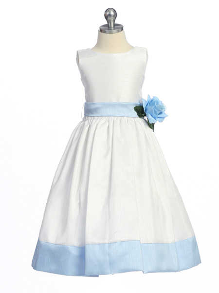 Детское платье "Нежный василек"