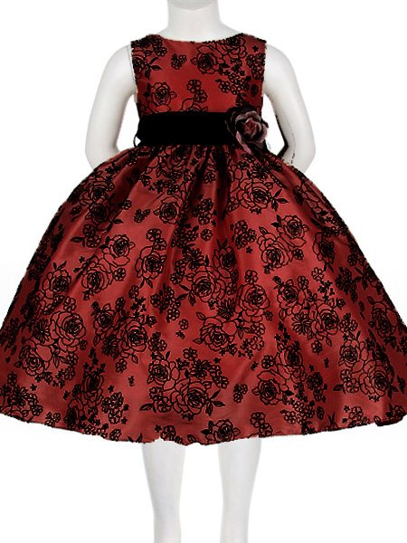 Детское платье "Первый бал" бургундия