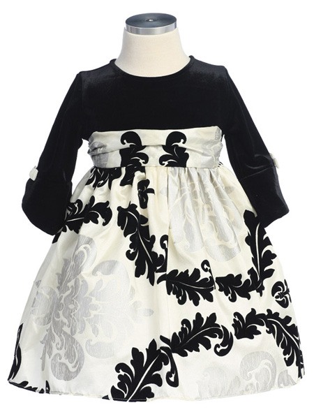 Платье детское "Темная ночь"