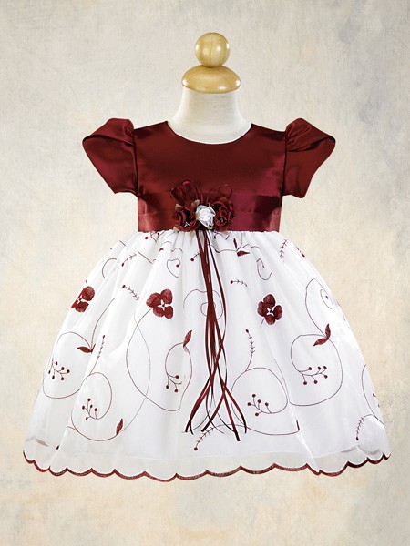 Детское платье "Марисабель" бургундия