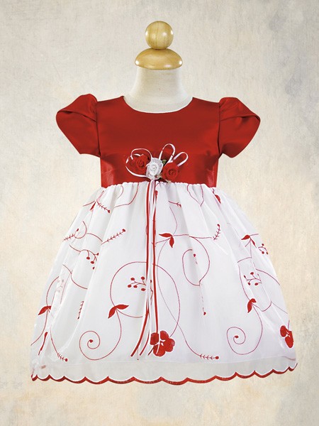 Детское платье "Марисабель" красное