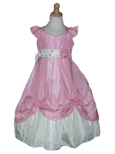 Детское платье "Королева бала" розовое