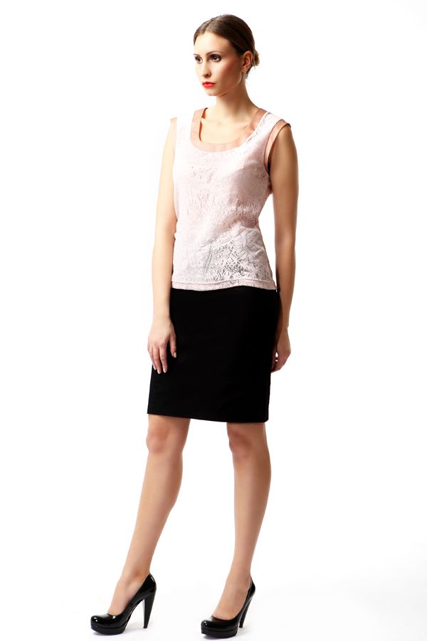 Ажурный топ - эксклюзивная модель от Yulia Dushina