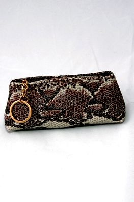 Ключница эксклюзив (коричневый питон)