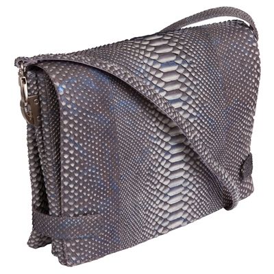 Сумка из кожи питона для деловой леди