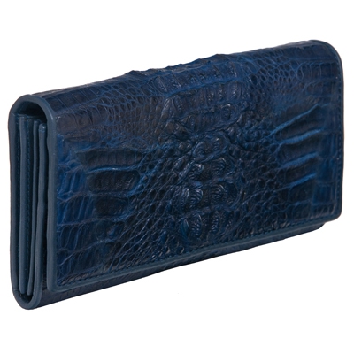 Шикарный кошелек из кожи крокодила