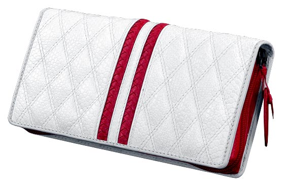 Клатч(дамская ручная сумочка) из кожи змеи