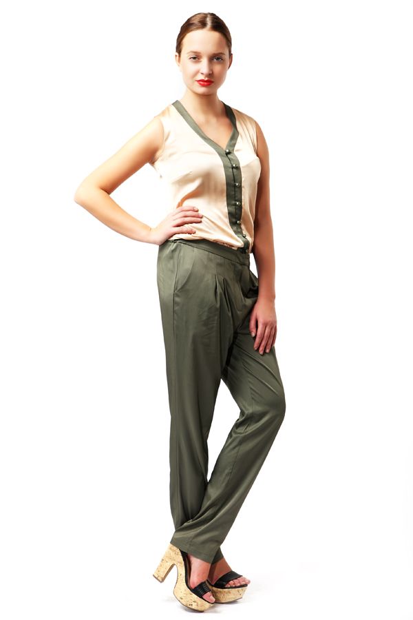 Комбинезон "Игра контрастов"