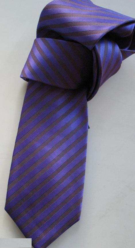 Галстук мужской слим сиреневый