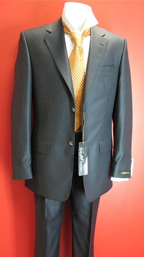 Костюм мужской стальной серый с отстрочкой