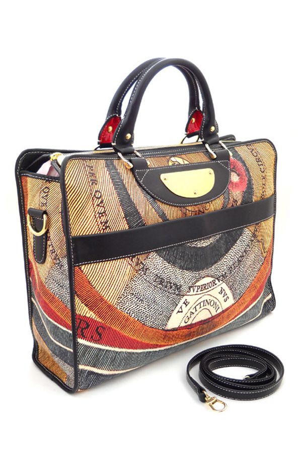 Эффектная сумка-портфель. Gattinoni. «Planetarium»