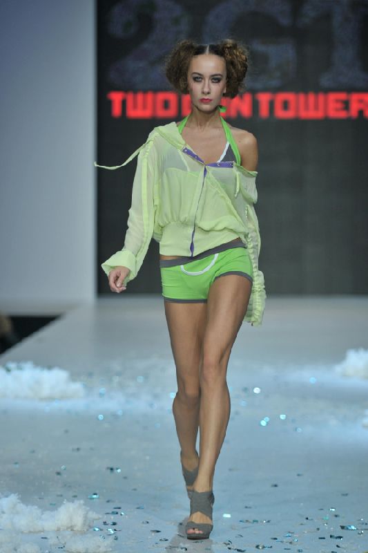 Куртка Салат шифоновая на кнопках