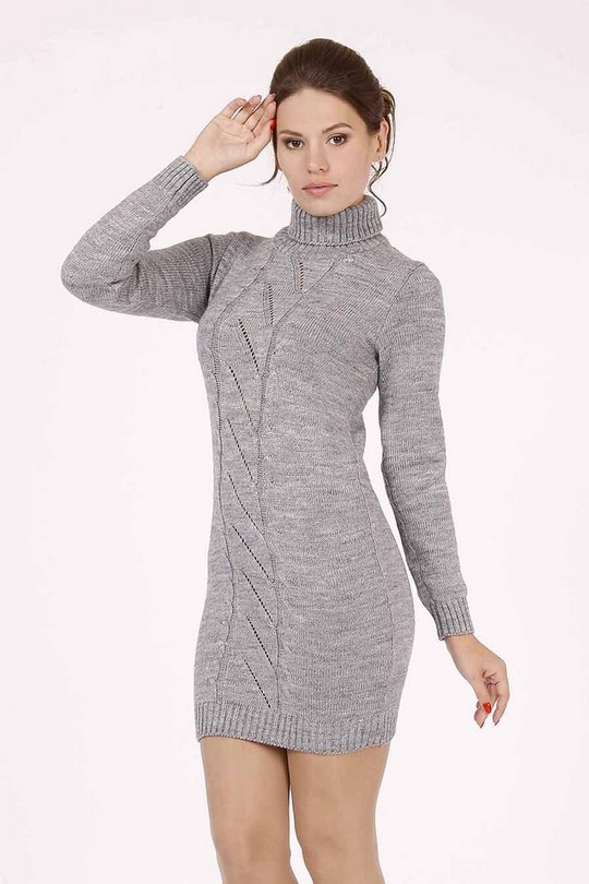 Офисное платье "Переплет"