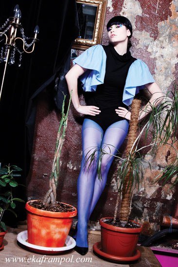 Блуза с пышными рукавами