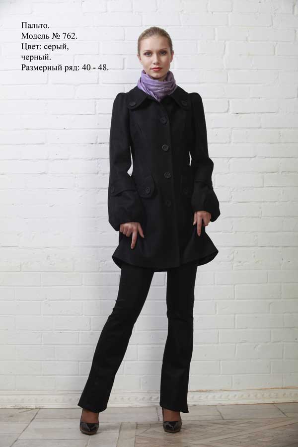 Приталенное пальто