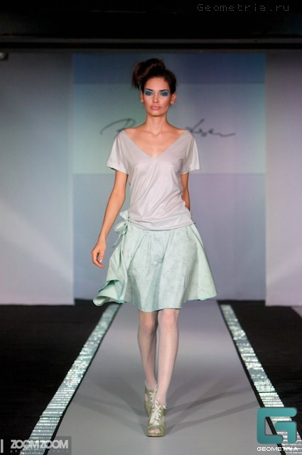 Юбка двуслойная