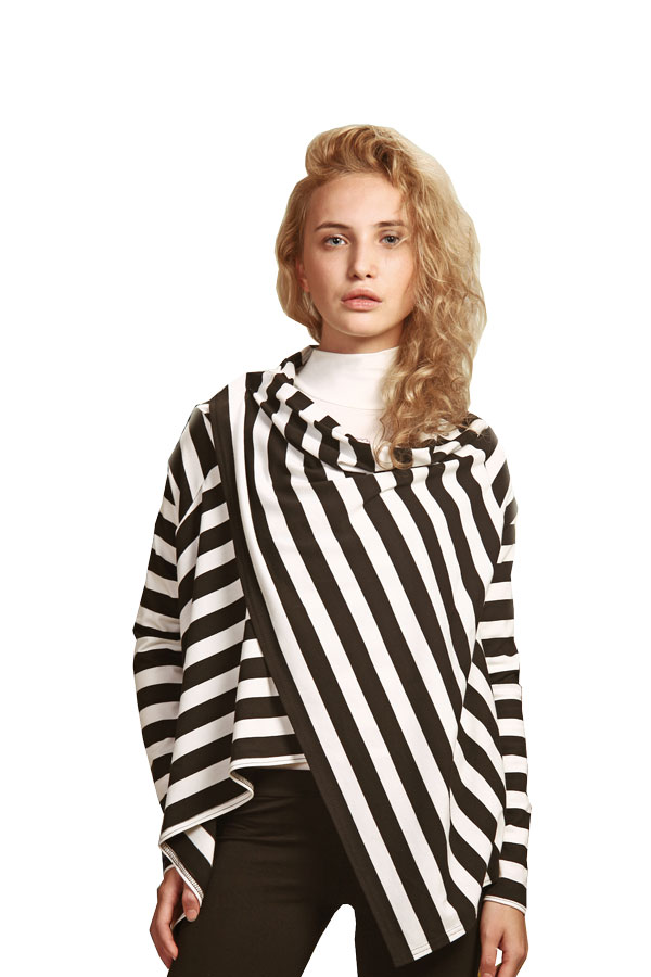 Модный кардиган без застежки