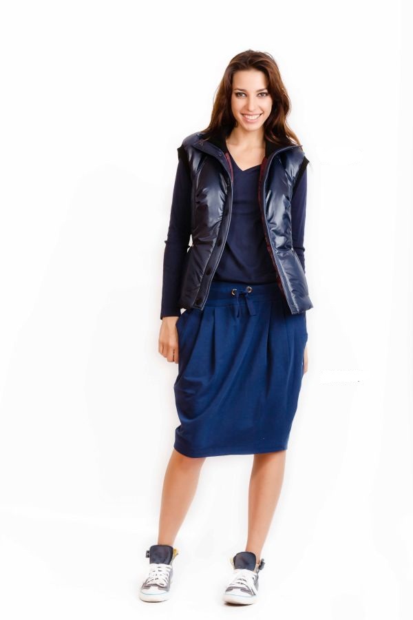 Оригинальная юбка-тюльпан от Лады Калининой