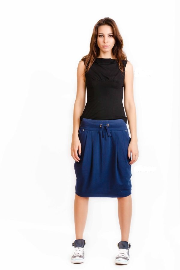 Кофточка с изящной кокеткой