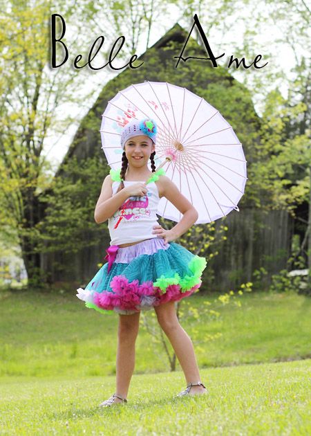 Мини-юбка «Тропический пунш»