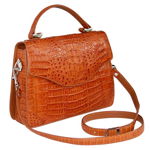 Женская сумка из кожи крокодила BR02