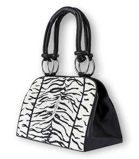 Сумка женская из кожи ската 015