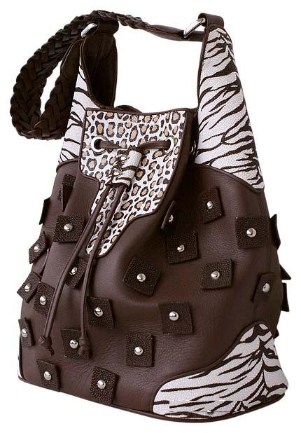 Сумка женская из кожи ската 019