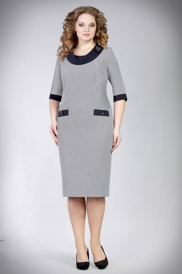 Женственное платье для делового гардероба