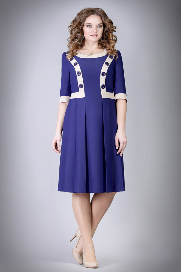 Восхитительное платье с эффектной отделкой