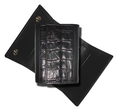 Ключница черный крокодил