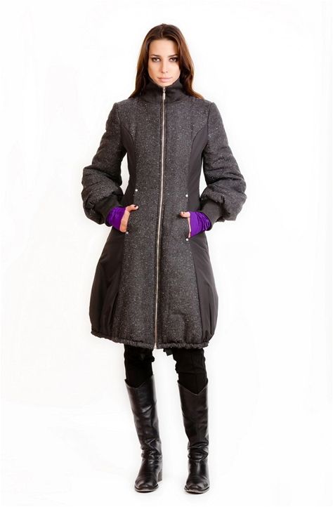 Комфортное пальто "Осеннее настроение"